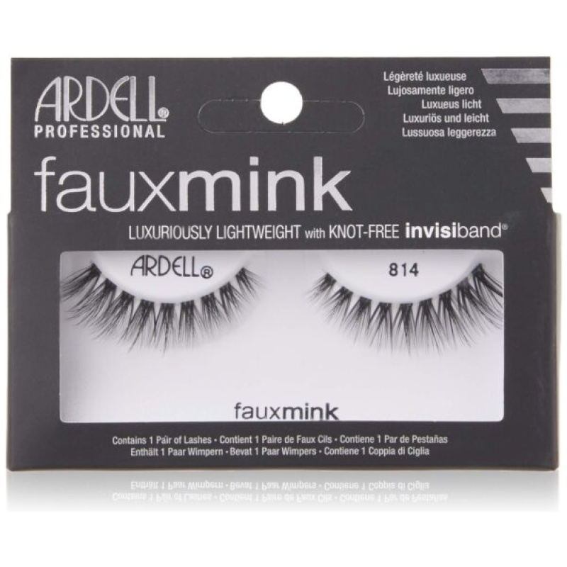 Ardell Faux Mink Strip Lashes 814 Black