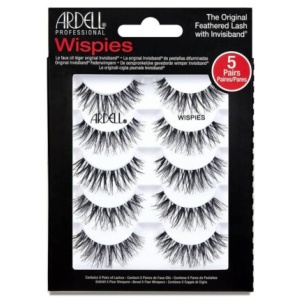 Ardell False Eyelashes Wispies Black, 5 pairs