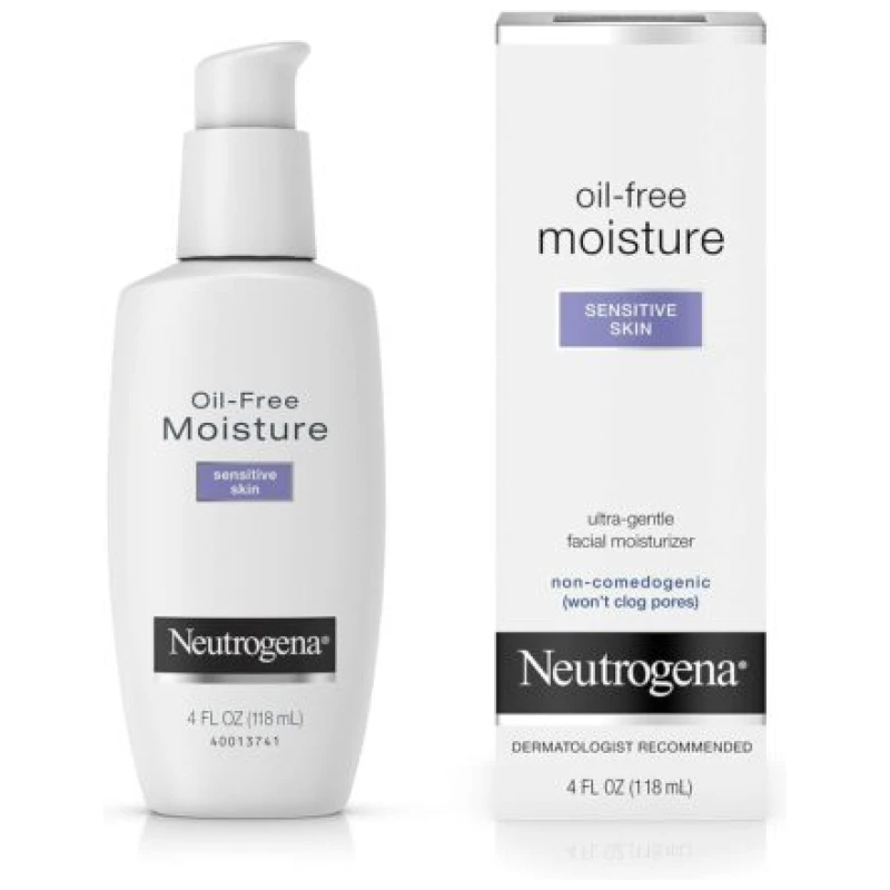 Neutrogena Oil Free Daily Hydrating Facial Moisturizer For Sensitive Skin