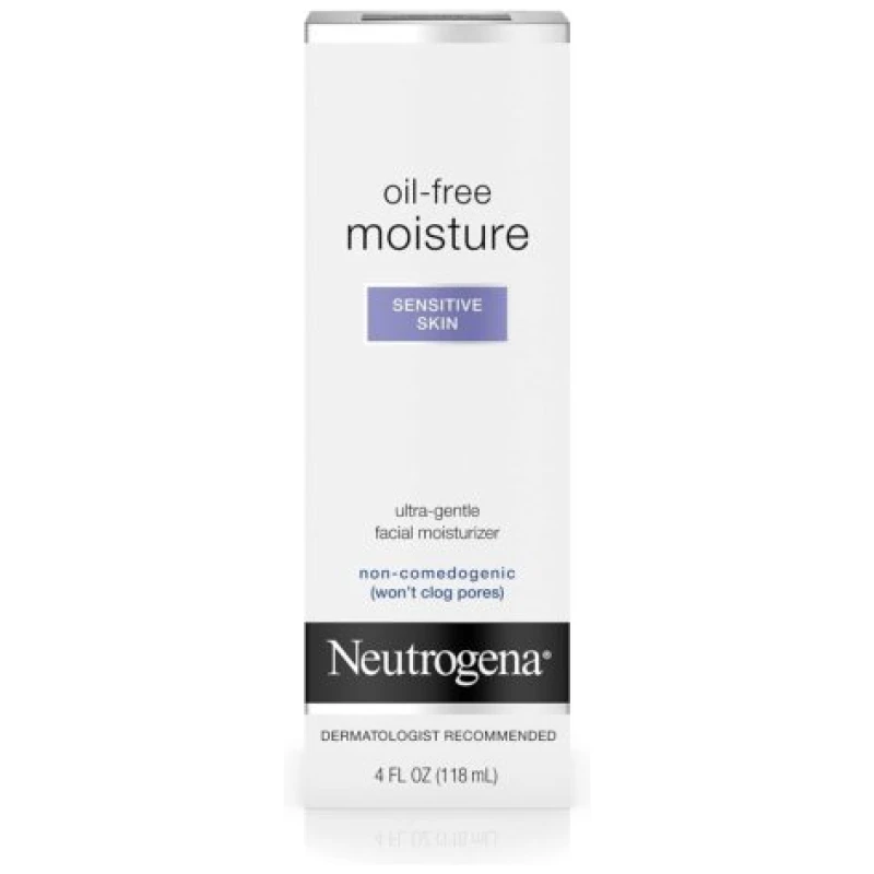 Neutrogena Oil Free Daily Hydrating Facial Moisturizer For Sensitive Skin - Image 2