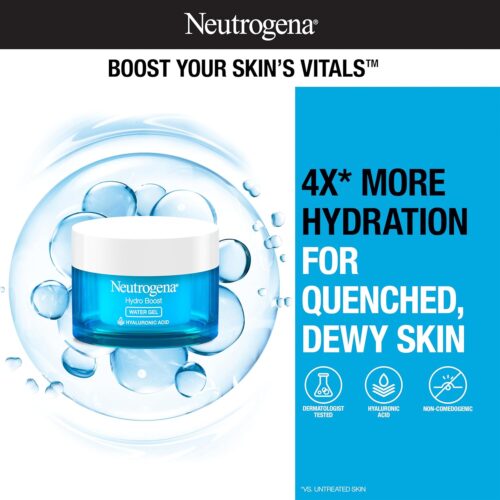 Neutrogena Hydro Boost Hyaluronic Acid Hydrating Water Gel Daily Face ...