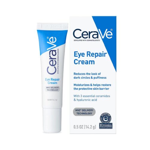 Cerave Eye Repair Under Eye Cream For Dark Circles And Puffiness