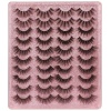 ALPHONSE 20 Pairs 3D Faux Mink Eyelashes