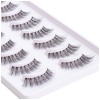 EMEDA False Eyelashes Natural Look 10 Pairs Invisible Band 3D - Image 3