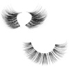 EMEDA False Eyelashes Natural Look 10 Pairs Invisible Band 3D - Image 4