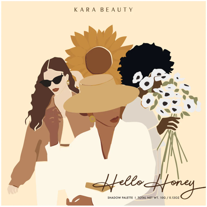Kara Beauty HELLO HONEY Creative Beauty Palette - Image 2