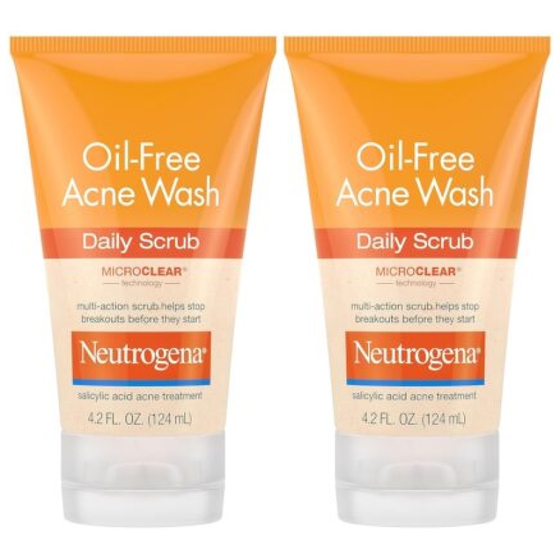 Neutrogena Oil-Free Acne Face Scrub, 2% Salicylic Acid - Image 4