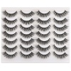Newcally False Cat Eyes Wispy Natural Faux Mink Lashes 14 Pairs Multipack