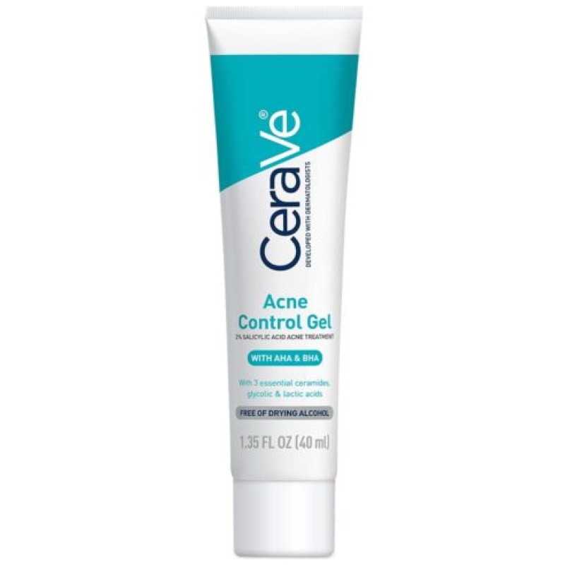 CeraVe Salicylic Acid Acne Treatment with Glycolic Acid and Lactic Acid