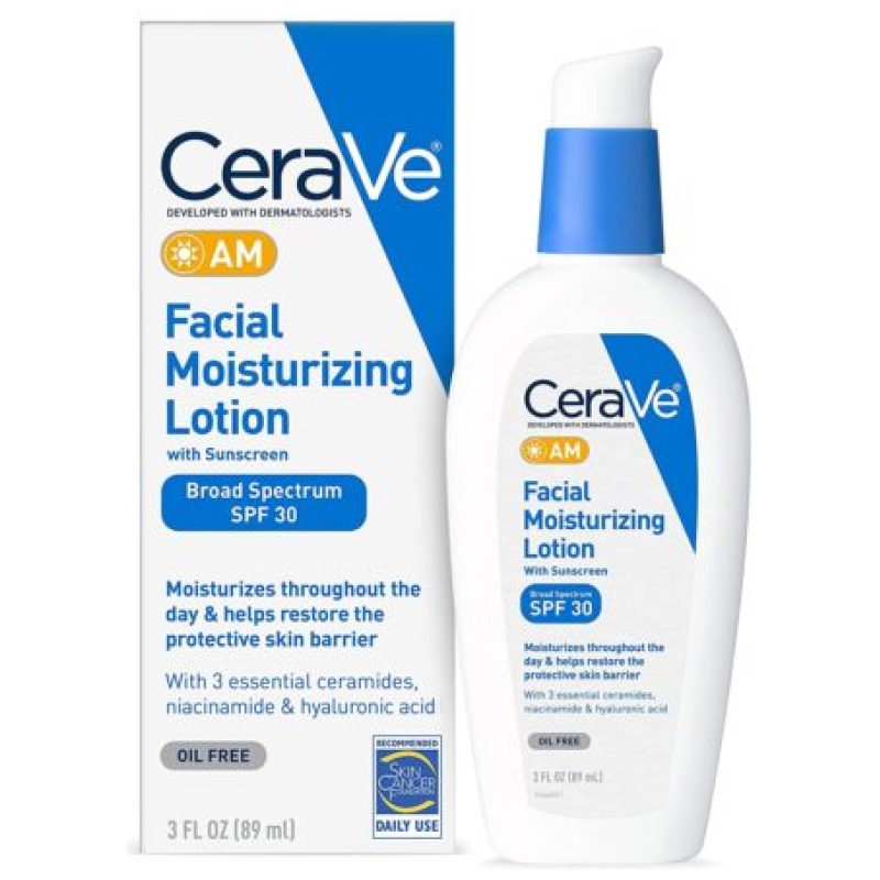 CeraVe AM Facial Moisturizing Lotion SPF 30