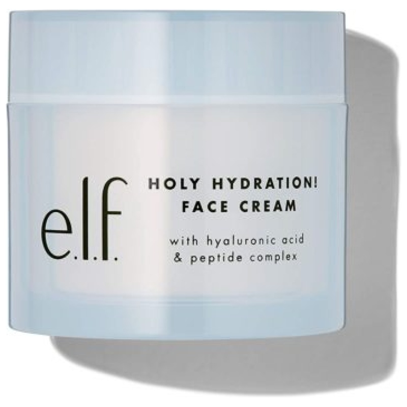 ELF Holy Hydration! Face Cream, For Nourishing & Plumping Skin, Infused With Hyaluronic Acid