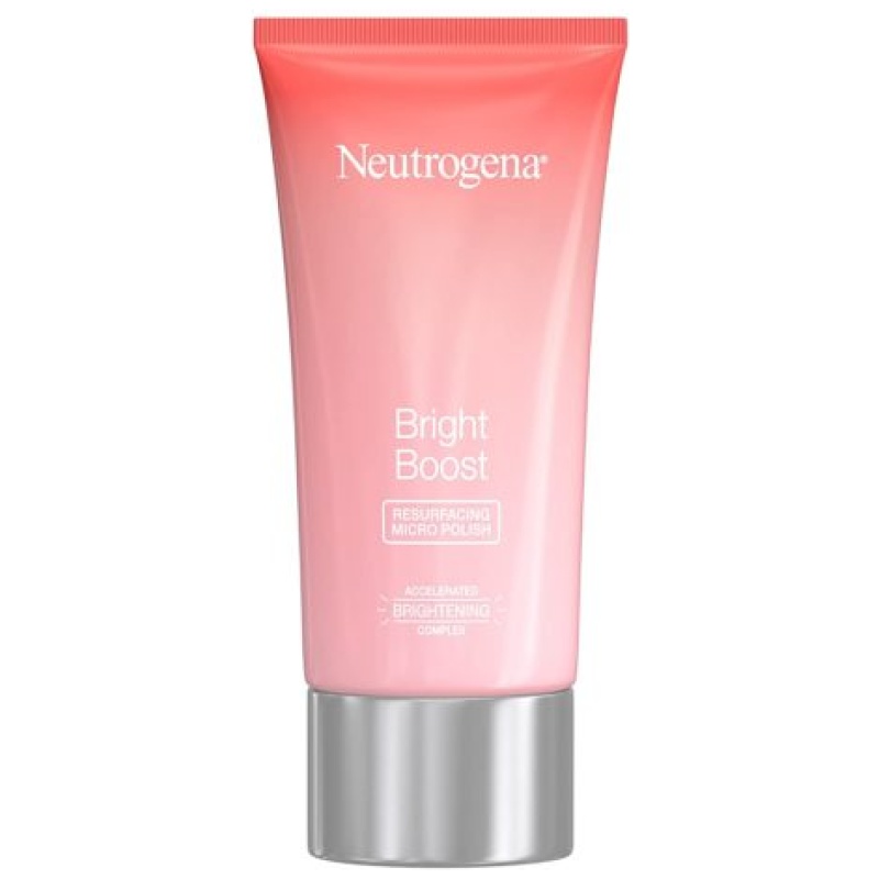 Neutrogena Bright Boost Resurfacing Facial Exfoliator with Glycolic and Mandelic AHAs