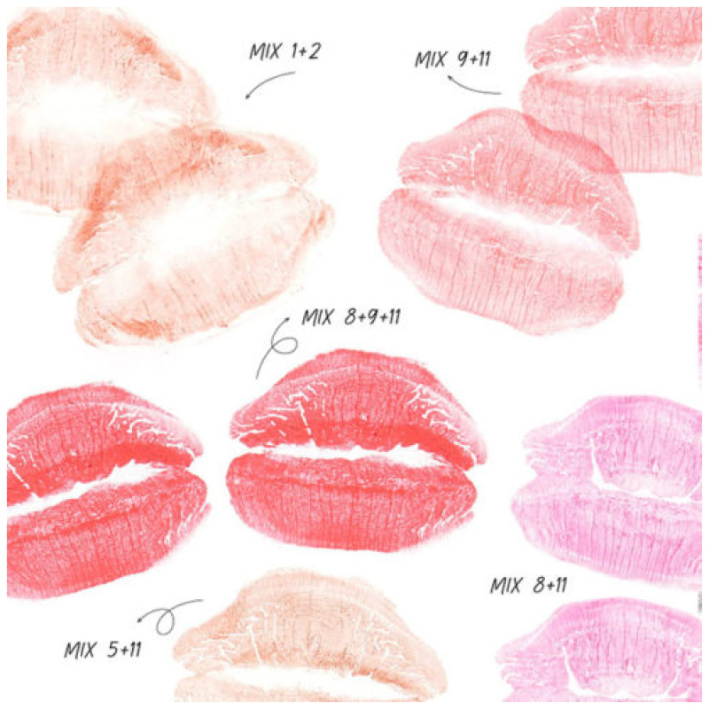Kara Beauty MUA CUSTOMIZABLE Matte Lip Palette 12-Shades - Image 3