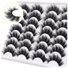 Newcally False Eyelashes, Faux Mink Lashes 14 Pair Pack - Image 2