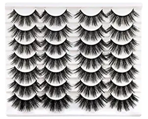 Newcally False Eyelashes, Faux Mink Lashes 14 Pair Pack