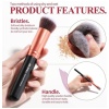 BS-MALL Premium Kabuki Synthetic Makeup 14 Pcs Brush Set - Image 3