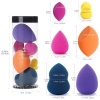 Miss Gorgeous London Makeup Sponge Set, Multi-colored 6 Pieces - Image 3