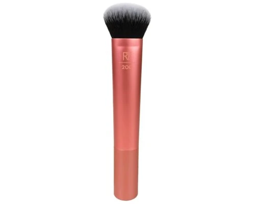 Real Techniques Expert Face Makeup Brush, For Liquid & Cream Foundation
