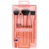 Real Techniques Flawless Base Brush Set With Ultra Plush Custom Cut Synthetic Bristles,5 Pieces - Image 4