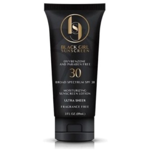 Black Girl Sunscreen SPF 30 Ultra Sheer Moisturizing Lotion