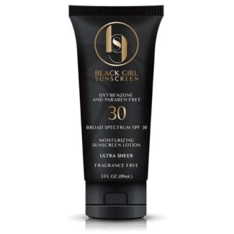Black Girl Sunscreen SPF 30 Ultra Sheer Moisturizing Lotion