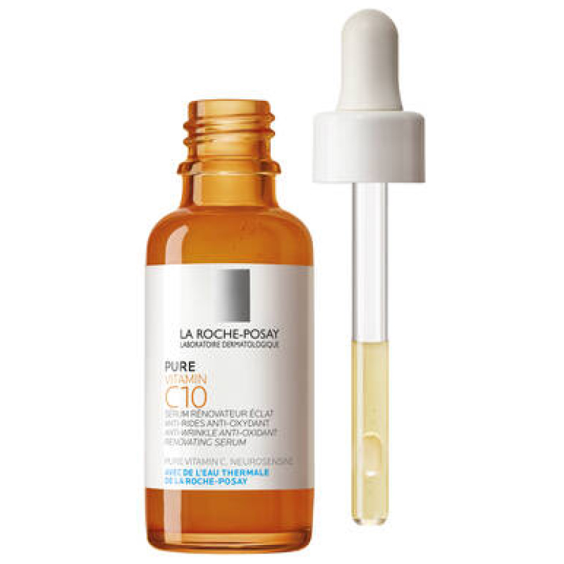 La Roche-Posay Pure Vitamin C Face Serum with Hyaluronic Acid & Salicylic Acid - Image 3