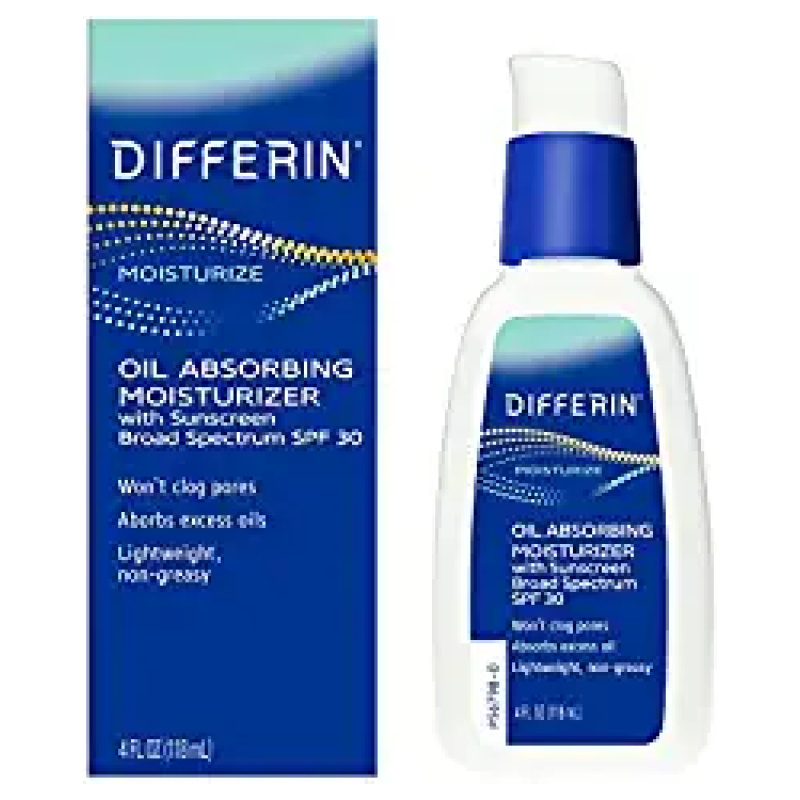 Differin Oil Absorbing Moisturizer with SPF 30 BeautyBar Cosmetic