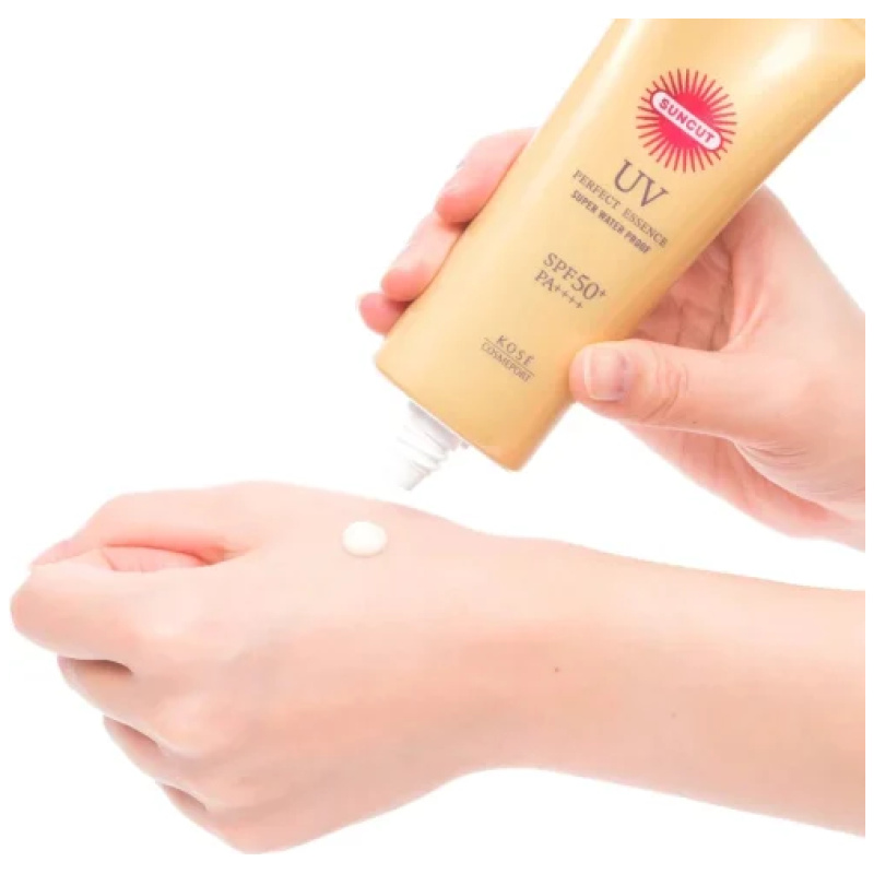 Kose Suncut SPF 50 Perfect UV Essence, No Fragrance 110g - Image 2