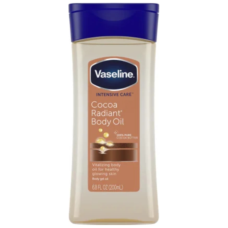 Vaseline Intensive Care Body Gel Oil, Cocoa Radiant, 200ml