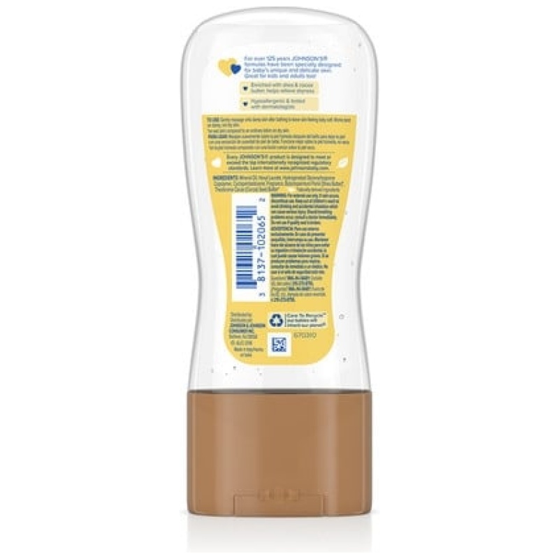 Johnson's Baby Oil Gel Enriched With Shea and Cocoa Butter - Image 2