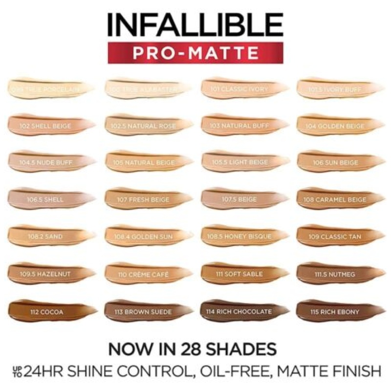 L’Oréal Infallible Pro-Matte Foundation - Image 4