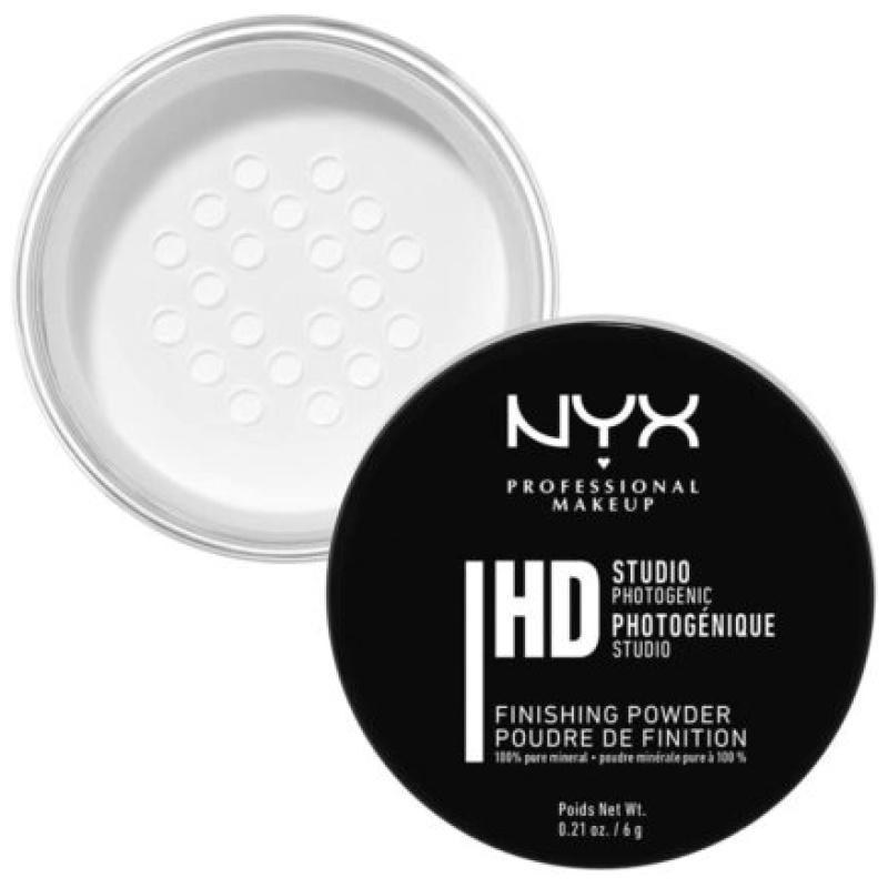 NYX PROFESSIONAL Makeup HD Studio Finishing Powder, Loose Setting Powder - Translucent Finish