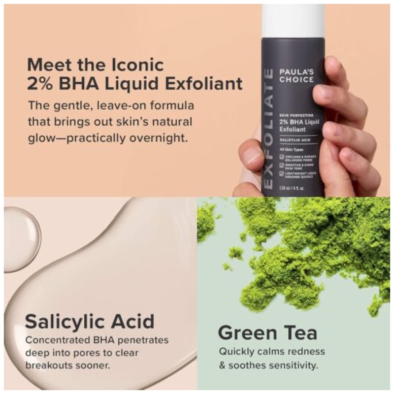 Paula's Choice SKIN PERFECTING 2% BHA Liquid Salicylic Acid Exfoliant - Image 2