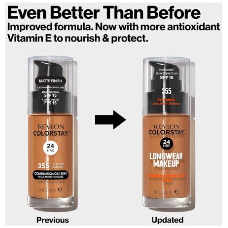 Revlon ColorStay Foundation for Combination & Oily Skin, SPF 15 - Image 3