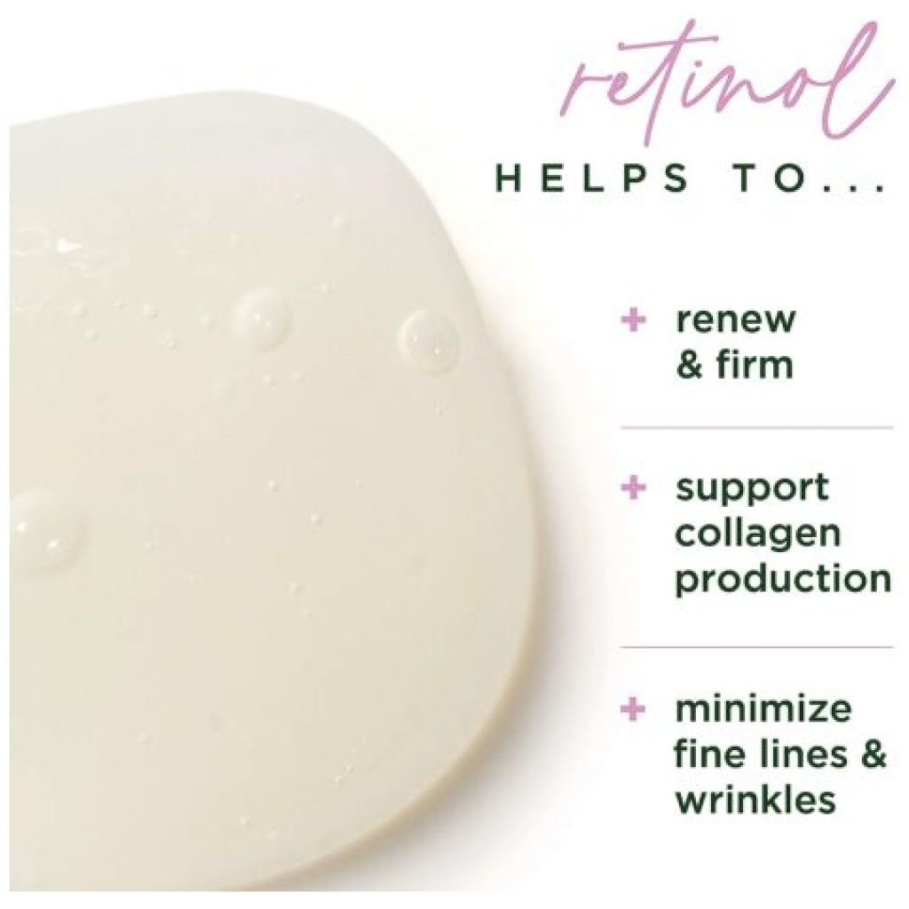 Tree of Life Retinol Serum with Botanical Hyaluronic Acid for Wrinkles