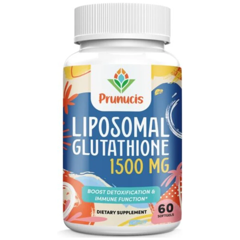 Liposomal 2400MG Glutathione Supplement with Vitamin C - Non GMO Antioxidant Supplement