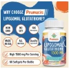 Liposomal 2400MG Glutathione Supplement with Vitamin C - Non GMO Antioxidant Supplement - Image 3