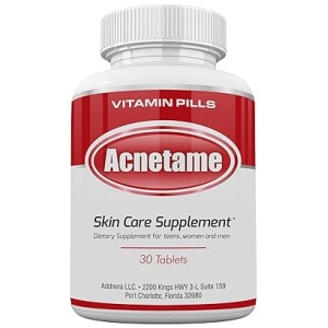 VITAMIN PILLS ACNE TAME SKIN CARE SUPPLEMENTS