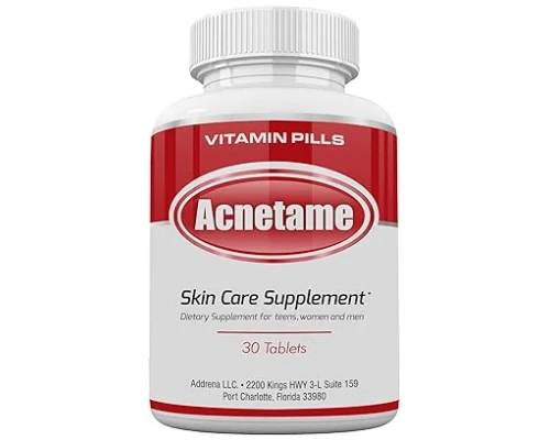 VITAMIN PILLS ACNE TAME SKIN CARE SUPPLEMENTS