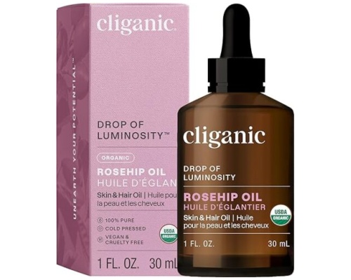 Drop of Luminosity Organic Rosehip Oil Skin & Hair Oil