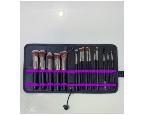 Beauty Bar 15 pieces make up brush set { shany make}