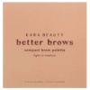Better Brows Mini Eyebrow Palette - Light to Medium - Image 2