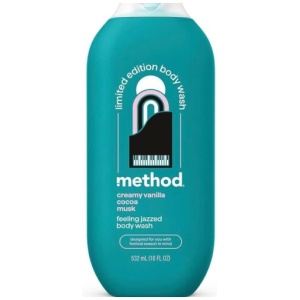 Method Limited Edition Body Wash, Feeling Jazzed with notes of Creamy Vanilla, Cocoa, and Musk