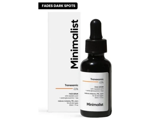 Minimalist Tranexamic 3% Face Serum with Mandelic acid +acetyl glucosamine +hpa