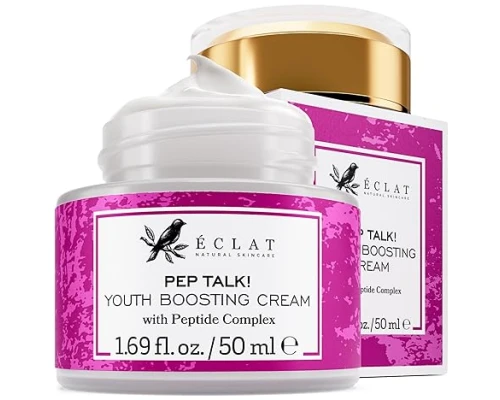 Eclat Natural Skincare Pep Talk! Youth Boosting Cream with Peptide Complex