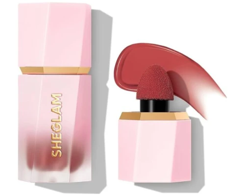 SHEGLAM Color Bloom Liquid Blush Makeup for Cheeks Matte Finish - Swipe Right