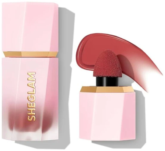 SHEGLAM Color Bloom Liquid Blush Makeup for Cheeks Matte Finish