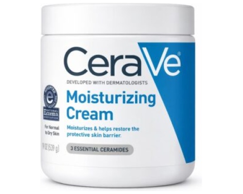 CeraVe Moisturizing Cream 19 oz – Body & Face Moisturizer for Dry Skin