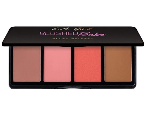 L.A. Girl GBL 422 Fanatic Blush Palette, Blushed Babe
