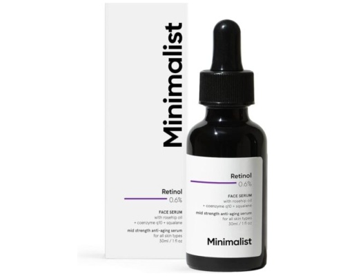 Minimalist Retinol 0.6% Serum For Face